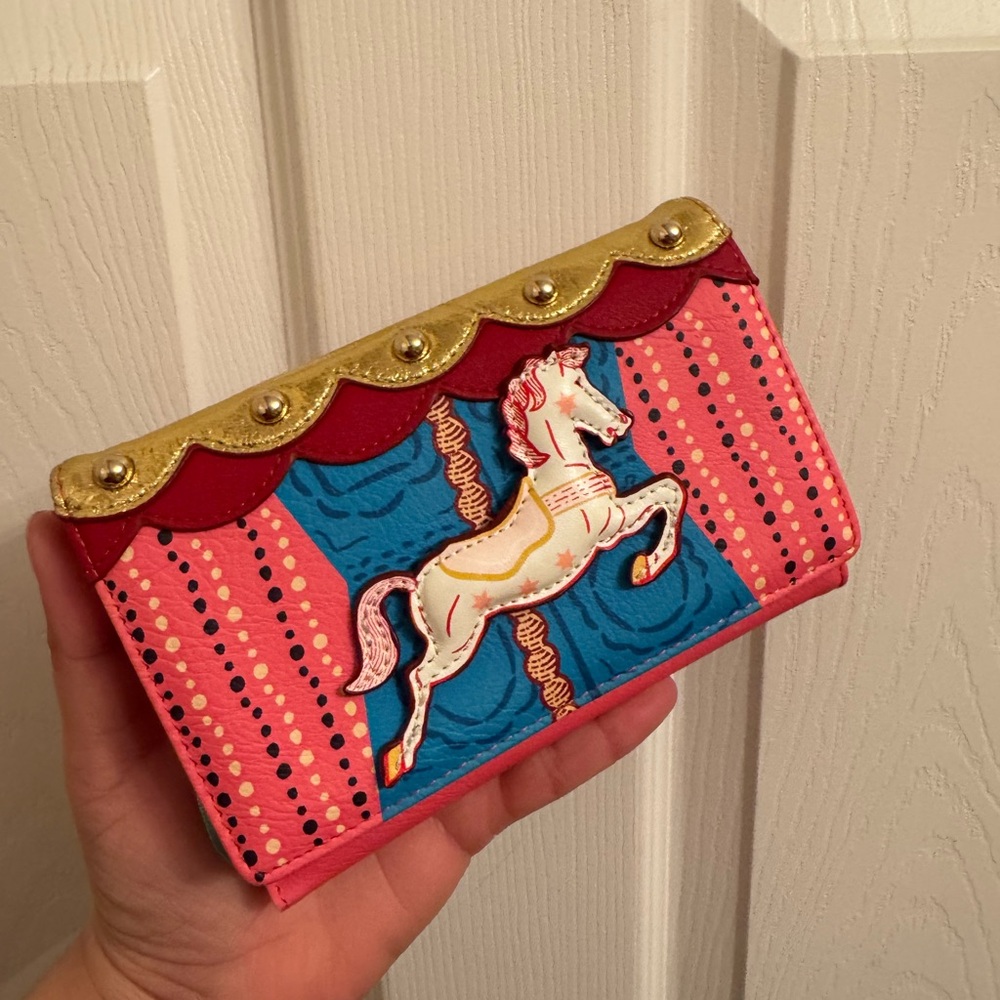 Vendula London Edwardian Pier carousel wallet
